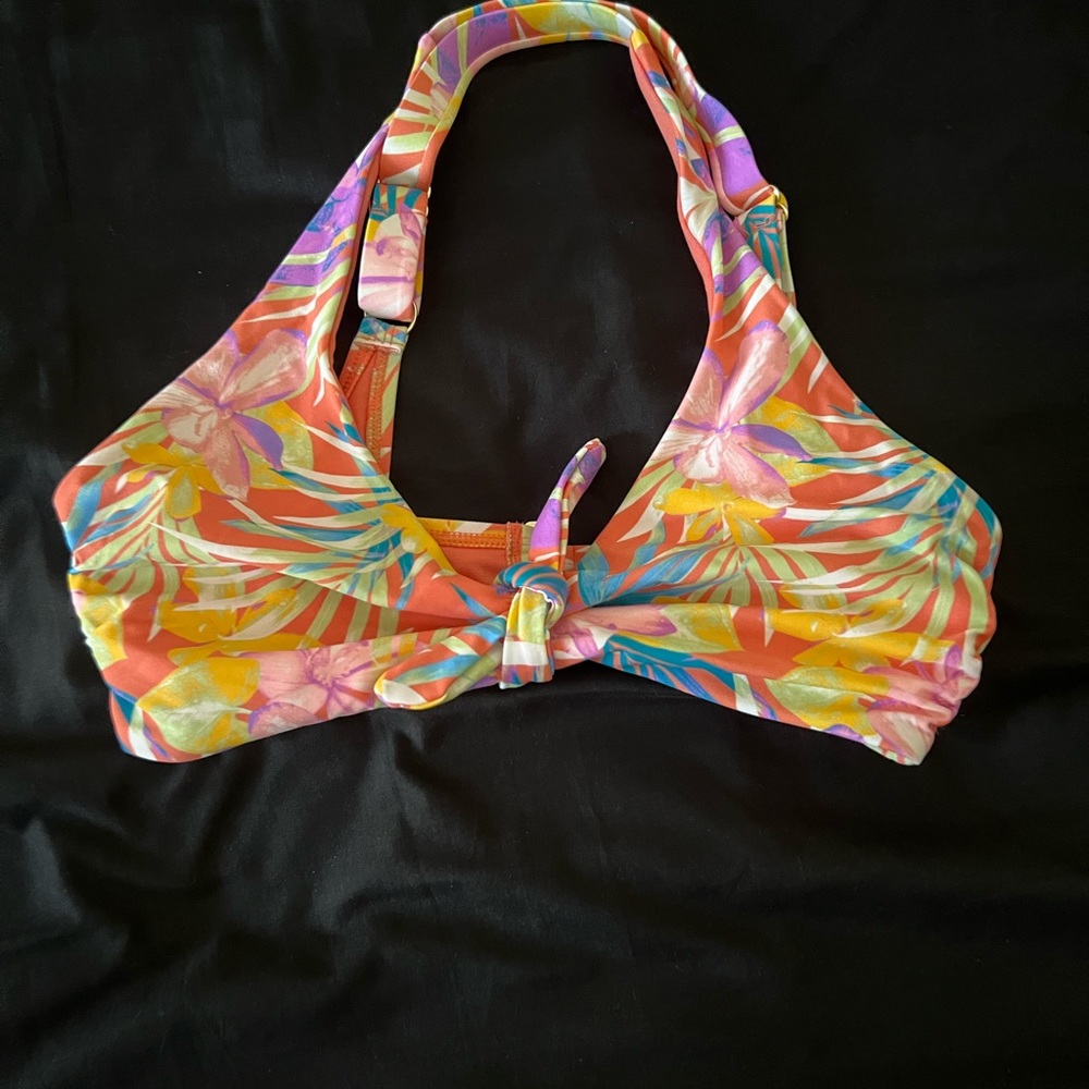 Tropical swim top
